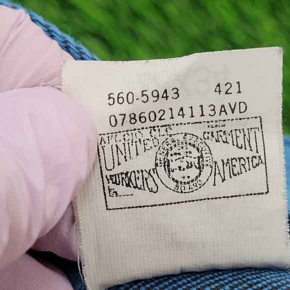 Vintage 70s LEE Riders Polyester Pants 28x34 USA - Picture 7 of 16